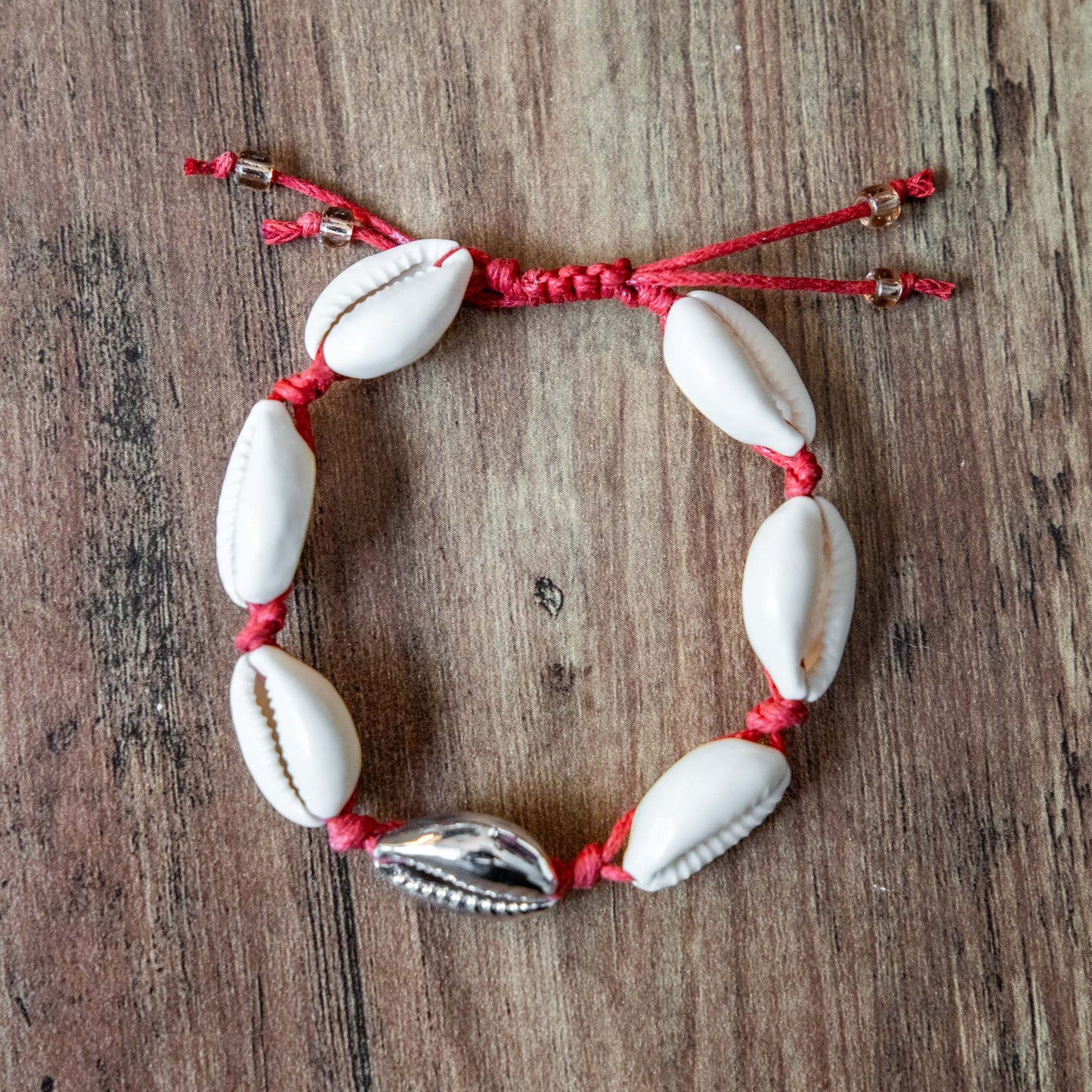 Bracelet cauri red